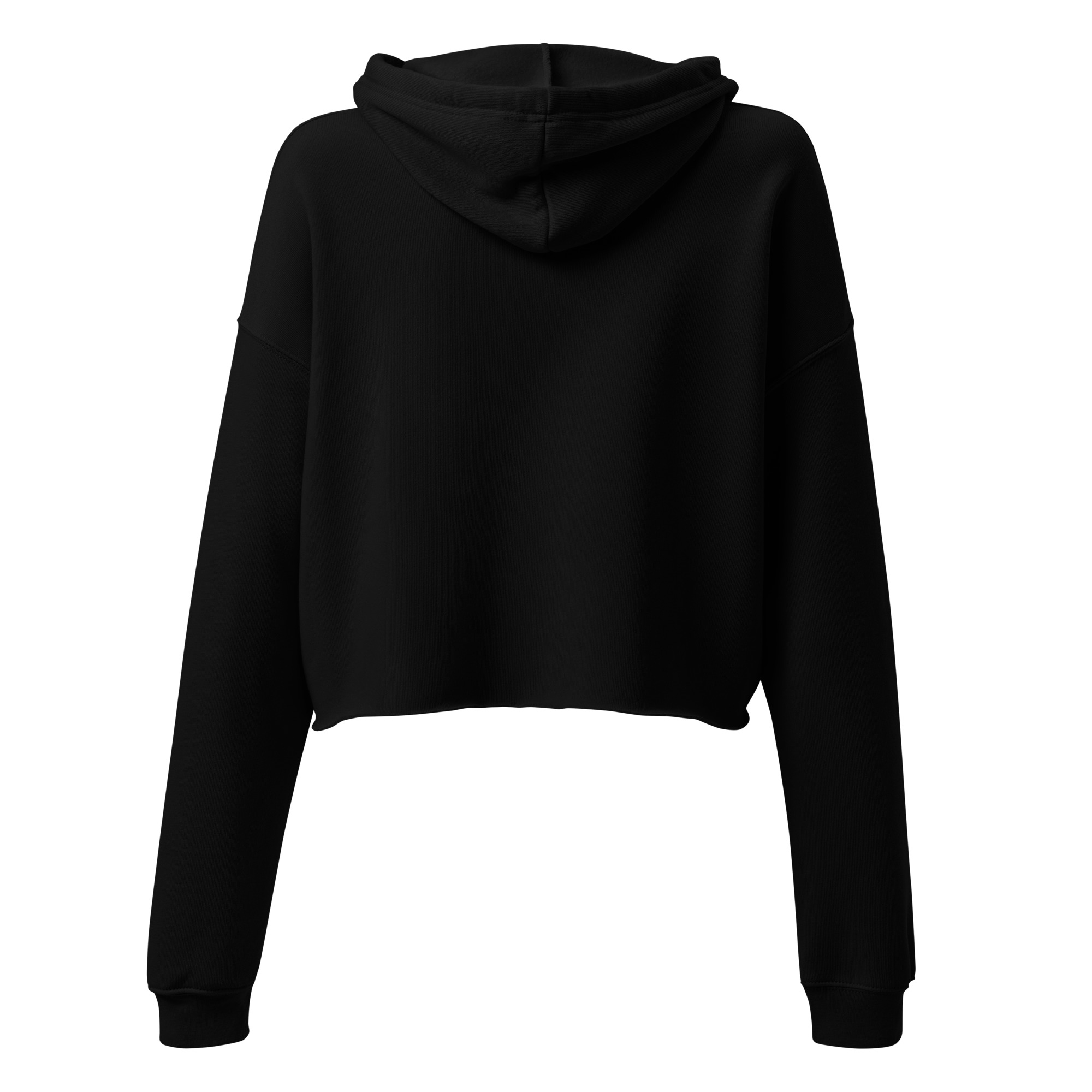 Crop Noir Hoodie - Image 4
